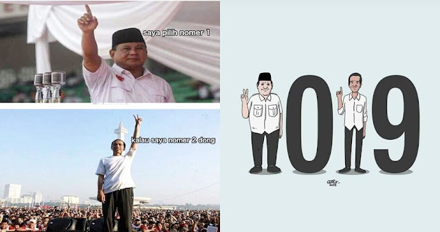 sindiran lucu prabowo dalam gambar