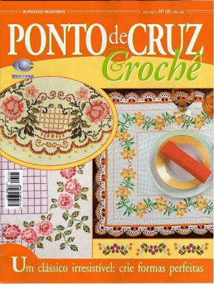 Download - Revista  Ponto Cruz e Crochet n.8
