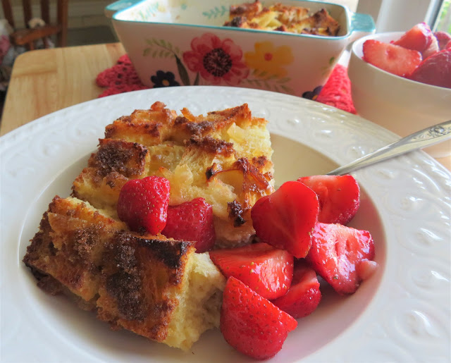 Ginger & Honey Bread & Butter Pudding