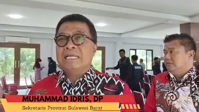 Hadiri Pelantikan PW IWO Sulbar, Sekprov Minta Wartawan jadi corong masyarakat