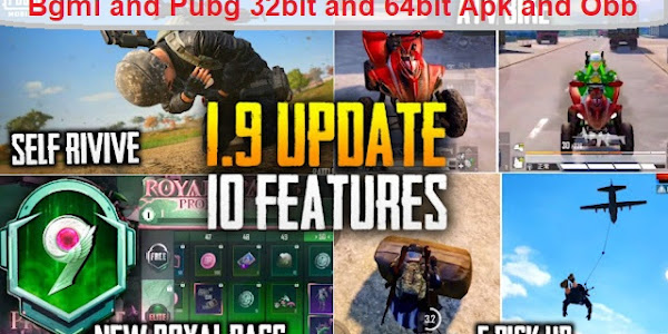 Bgmi 1.9 Update Download 32bit and 64bit Apk and Obb File for Free - 2022