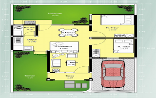  Full  Model Desain Rumah  Minimalis  Ukuran 45 Modern 