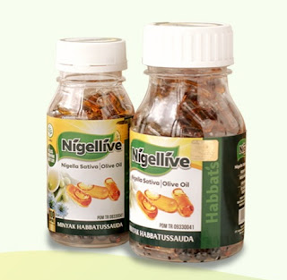 Nigellive ; isi nigella sativa dan olive oil harga murah di Jonadoctor Health and business