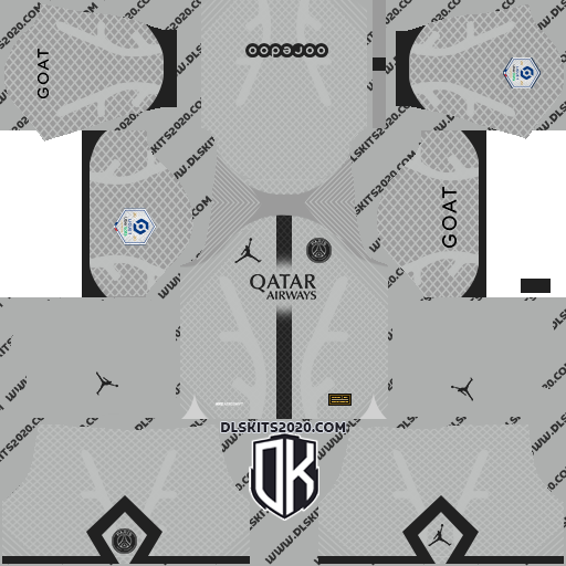 Paris Saint-Germain F.C. (PSG) 2022-2023 Kit Released Nike For Dream League Soccer 2019 (Third)