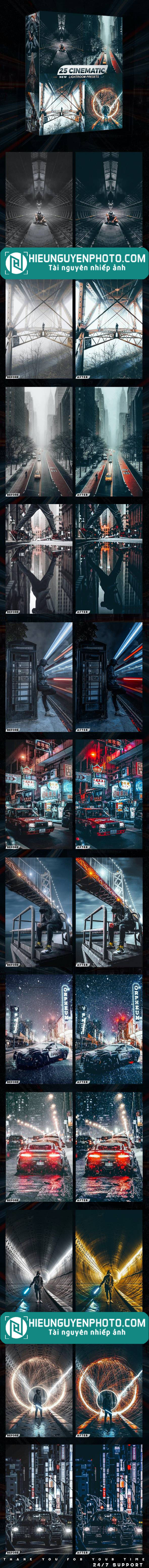 Chia sẻ 25 preset cinematic cực đẹp