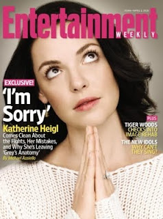 katherine heigl, grey's anatomy, entertainment weekly