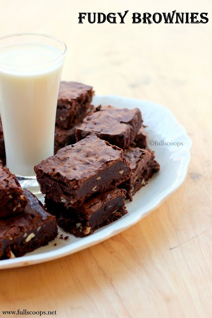 Fudgy Cocoa Brownies