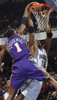 Amare Stoudemire e Dwight Howard / Foto: NBA