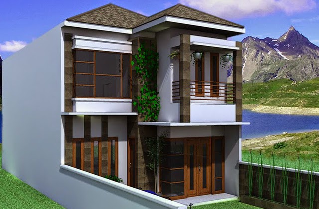  Desain Rumah Kecil Minimalis 2 lantai terbaru 2019