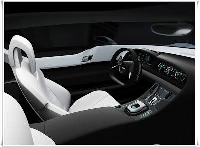 Saab Aero X Concept Interior