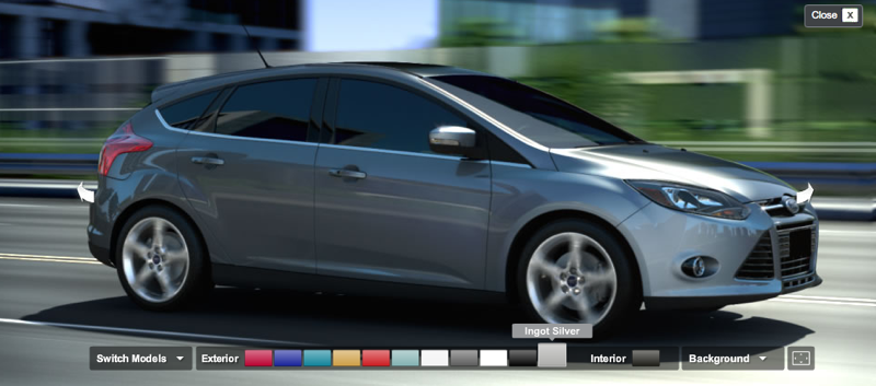 Colori Ford Focus 2011