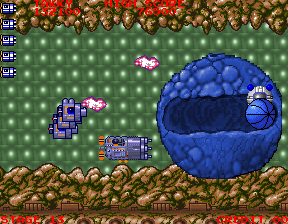 bakutotu+baraduke 2+arcade+retro+game+shoot'em up+download free