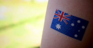 Australian Flag Tattoo