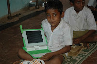 Rahul with his XO Laptop