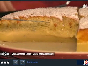 Le gâteau magique... A la télé :) {reportage M6}