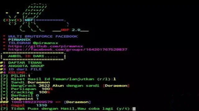 Hack FB Termux No CheckPoint