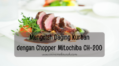 chopper mitochiba untuk mengolah daging kurban