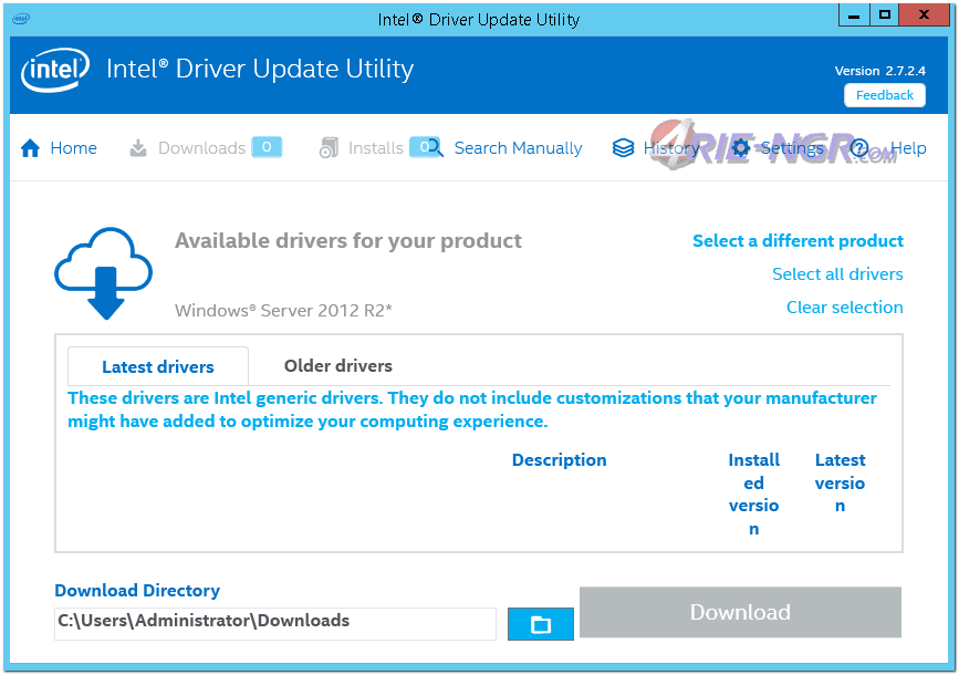 download intel driver update utility