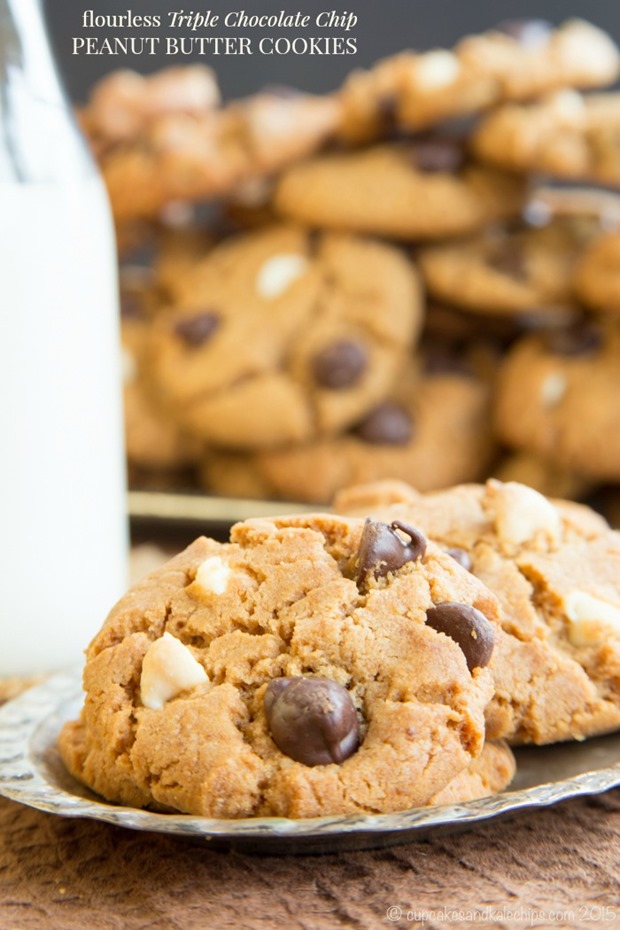 Flourless-Triple-Chocolate-Chip-Peanut-Butter-Cookies-recipe-4693-title