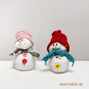 CreaKids: Cosemos muñecos de nieve