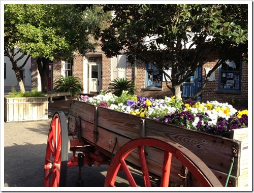 Savannah flower wagon