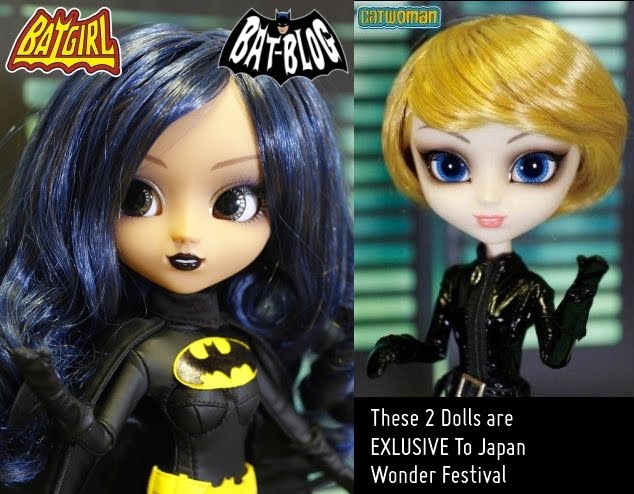 NEW BATMAN COLLECTIBLES Wonderful BATGIRL and CATWOMAN PULLIP DOLLS From