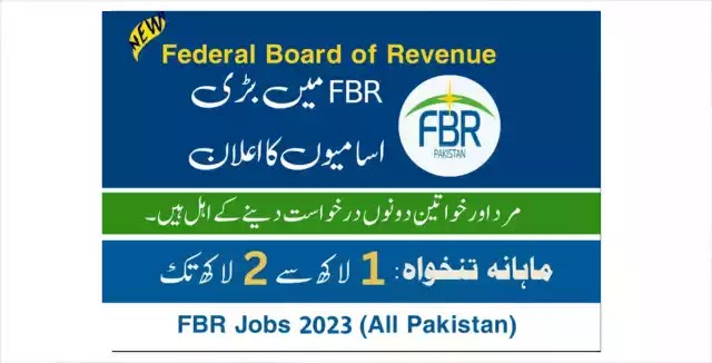 Federal Board of Revenue Jobs 2023 | Pk24Jobs
