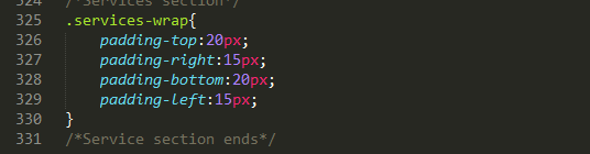 CSS shorthand