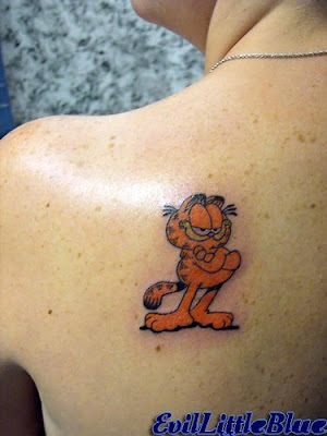 Garfield Tattoo Design Picture gallery - Garfield Tattoo Ideas