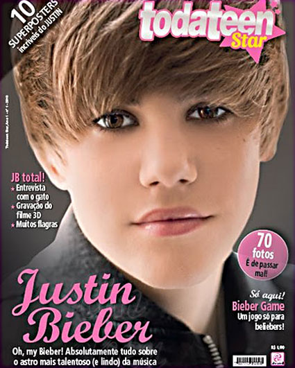 Justin Bieber Photoshop Best Ever Fail. Not cute anymore.