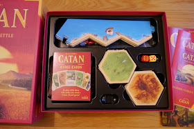 Review of the strategy board game Catan, great family fun for 8+ years