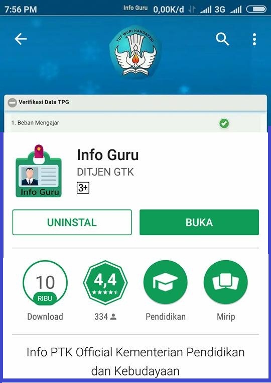 Info Tunjangan Profesi Guru TPG 2018