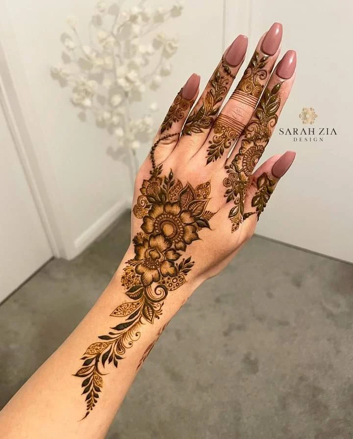 easy and simple henna designs