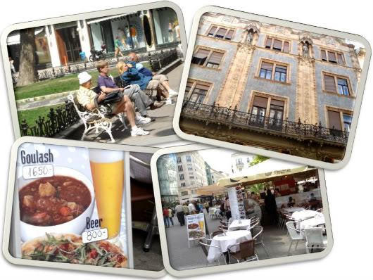 Goulash, horses and violins in Pesta, Buda and Óbuda by Laka kuharica: Budapest streets