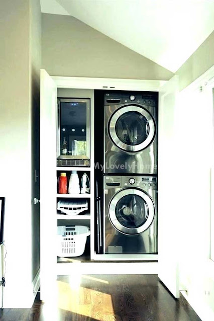 Stackable Washer and Dryer Cabinet