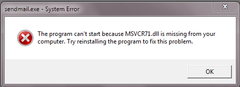msvcr71dll is missing from your computer 4 best website that will help to find missing dll files