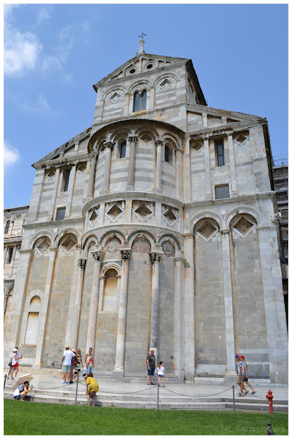 Miasto Krzywej Wieży - Piza - Campo dei Miracoli - Katedra
