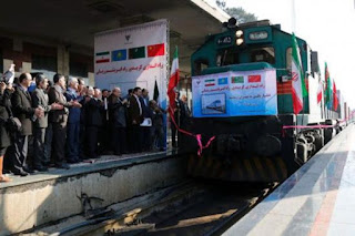 china and iran build the first silk lines for their trade cooperation