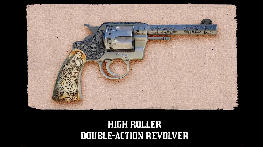 red dead online beta high roller double action revolver