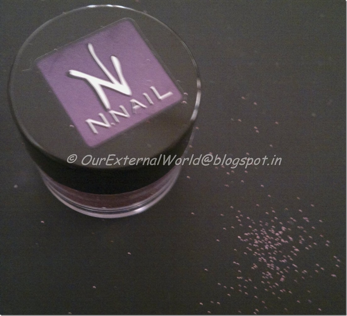 Nnails-light-purple-glitter-tub