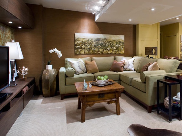 Candice Olson Transform Your Basement  Into an Living Room  