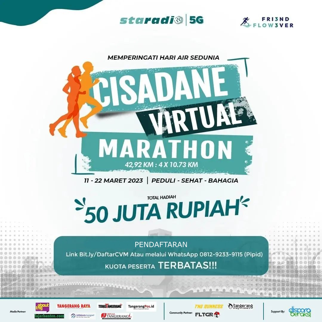 Cisadane Virtual Marathon â€¢ 2023
