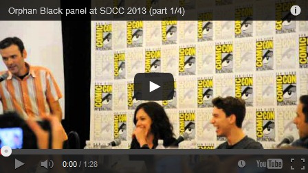 Orphan Black Comic con Panel