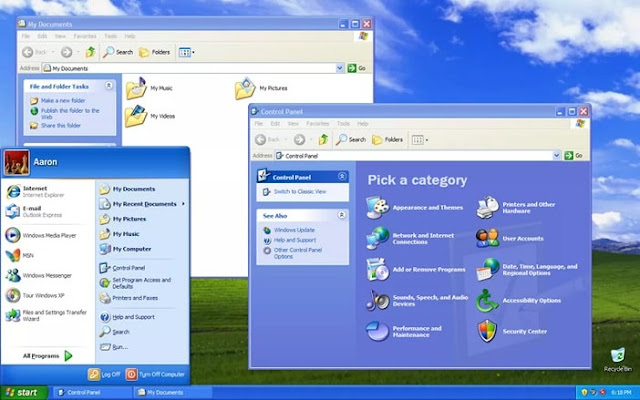 Tampilan Windows XP | Gaptogeek