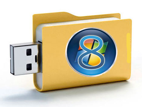 Win8USB: Install Windows 8 from USB flash drive boot disk