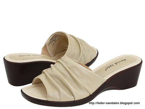 Leder sandalen:1567PF_[353332]
