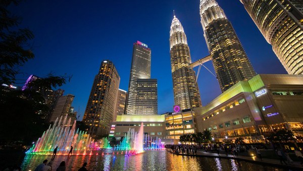 Kuala Lumpur at night