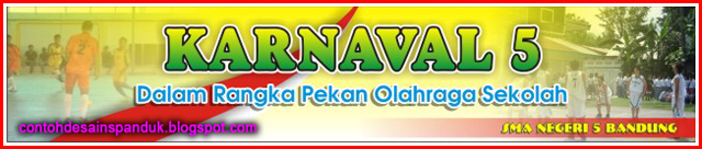 Contoh Banner Olahraga - Wonder Traveling