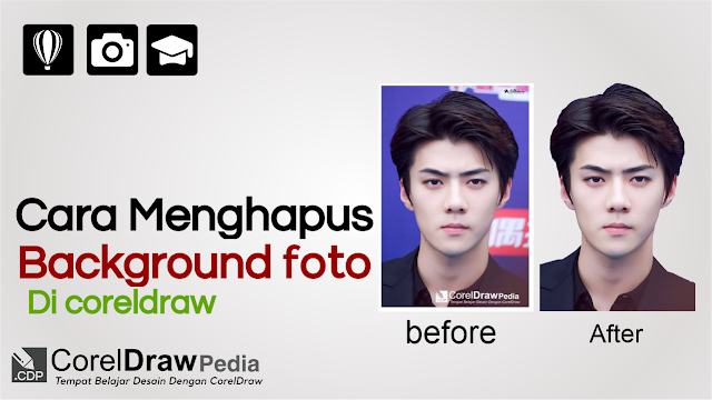 Tutorial cara mengganti background gambar foto di CorelDraw