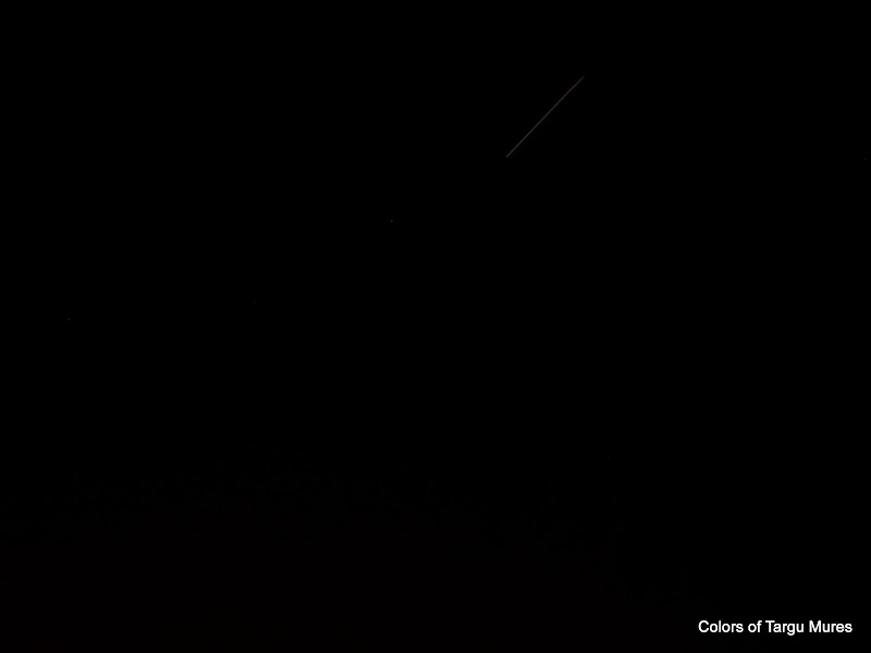 International Space Station flying over Targu Mures